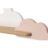 pol pm Kinkiet LED 5W dla dziecka bialo rozowa chmurka z polka Cloud 21 76717 70618 8