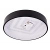 SMART TUYA Černé LED stropní svítidlo kulaté 500mm 48W CCT s DO