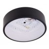 SMART TUYA Černé LED stropní svítidlo kulaté 400mm 36W CCT s DO