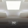 Bílý podhledový LED panel 600 x 600mm 36W 120lm/W, BALENÍ 10 KUSŮ