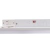 Bílé lištové LED svítidlo 120cm 54W 120° 3F