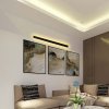 Černé LED lineární nástěnné svítidlo 16W IP65