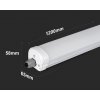 LED prachotěsné svítidlo 120cm 24W 160lm/W Premium