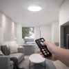 Bílé přisazené LED svítidlo Plano kulaté 295mm 18W IP44 s pohybovým MW čidlem a DO