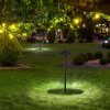 Černé zahradní LED svítidlo zapichovací 7W IP65 53cm