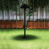 Černé zahradní LED svítidlo zapichovací 7W IP65 53cm