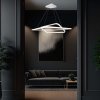 Bílé závěsné LED svítidlo designové 60cm 48W stmívatelné