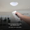 Bílé LED stropní svítidlo kulaté 450mm 20/40W CCT s DO