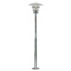 Pozinkovaná zahradní lampa Vejers 2m pro žárovku E27 200cm