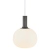 Závěsný lustr z opálového skla Alton pro žárovku E27 ø25cm