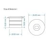 DimLED PIR senzor 5m pro 067203