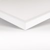 Bílý přisazený LED panel s rámečkem 600 x 600mm 40W Premium (Barva světla Teplá bílá)