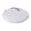 Bílý vestavný LED panel kulatý 300mm 36W 24V RGB+CCT