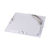 Bílý vestavný LED panel hranatý 174 x 174mm 18W 24V RGB+CCT