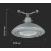 Závěsné LED pouliční osvětlení 100W 130lm/W
