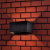 Šedé fasádní LED svítidlo obdelníkové 24W IP65