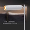 Bílá LED stolní nabíjecí magnetická lampa 3v1 3W
