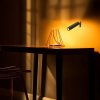 Černá LED stolní nabíjecí magnetická lampa 3v1 3W
