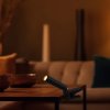 Černá LED stolní nabíjecí magnetická lampa 3v1 3W