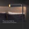 Černá LED stolní nabíjecí magnetická lampa 3v1 3W