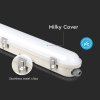 LED prachotěsné svítidlo s nouzovým modulem 150cm 48W 120lm/W