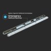 LED prachotěsné svítidlo s nouzovým modulem 150cm 48W 120lm/W