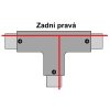 T spojka zadni prava