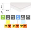 SRPL60X60 36WH BL UGR3 191165 2