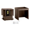 Corten fasádní LED svítidlo hranaté 11W IP65