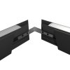 corner connector black