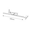 LED svítidlo nad zrcadlo Picture Slim 12W