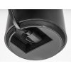 Černá zahradní nabíjecí lampa Assen 5W 28,5cm