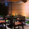 Černá zahradní nabíjecí lampa Assen 5W 28,5cm