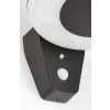 Černé fasádní solární LED svítidlo s pohybovým čidlem Certovo 4W IP44