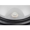Černé fasádní LED svítidlo s pohybovým čidlem Hitura 15W IP54
