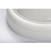 Bílé fasádní LED svítidlo s pohybovým čidlem Hitura 15W IP54
