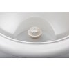 Bílé fasádní LED svítidlo s pohybovým čidlem Hitura 15W IP54