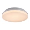 Bílé stropní LED svítidlo s pohybovým čidlem Zenon 220mm 18W IP54 CCT