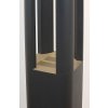 Antracitový zahradní LED sloupek Kalisz 30W IP65 230cm