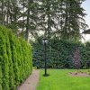 Černá zahradní lampa Marseille pro žárovku E27 100cm
