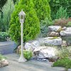 Bílá zahradní lampa Velence pro žárovku E27 105cm