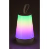 Bílá přenosná LED RGB lampa Franco 2W