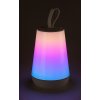 Bílá přenosná LED RGB lampa Franco 2W