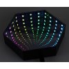 Černá LED RGB nabíjecí lampa Jocker 1W s DO