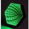 Černá LED RGB nabíjecí lampa Jocker 1W s DO