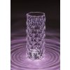 Průhledná LED RGB nabíjecí lampa Siggy 1,5W s DO
