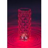 Průhledná LED RGB nabíjecí lampa Siggy 1,5W s DO