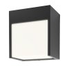 Černé fasádní LED svítidlo Balimo 12W IP54