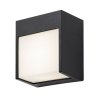 Černé fasádní LED svítidlo Balimo 12W IP54