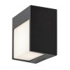 Černé fasádní LED svítidlo Balimo 12W IP54